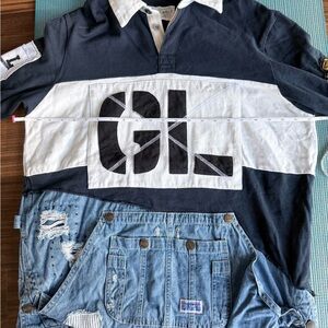 Greg Lauren + Kith polo shirt size 3